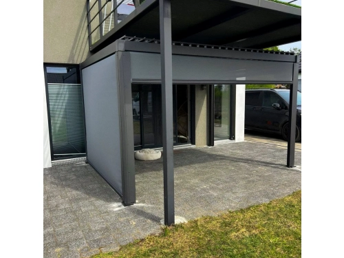Pergola Nordvic Skyline 3x4 z roletami 3m i 4m
